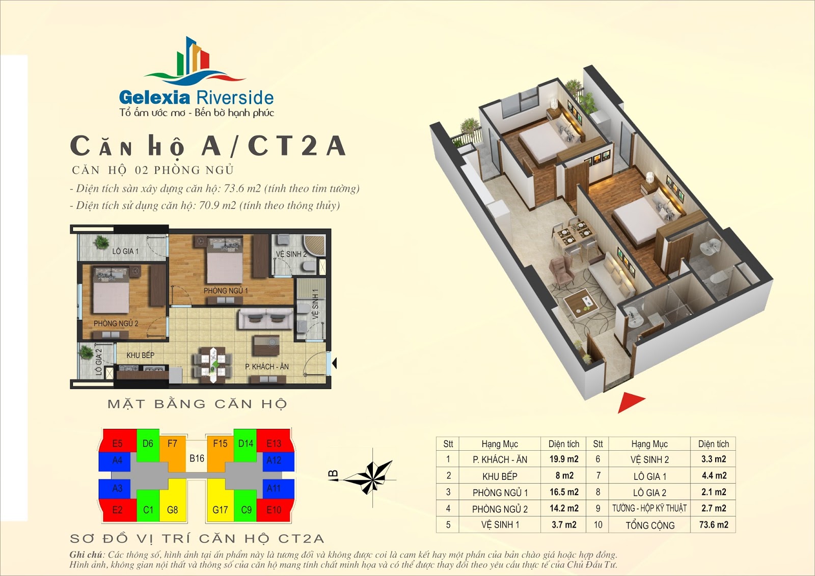 Mẫu thiết kế căn hộ A/CT2A